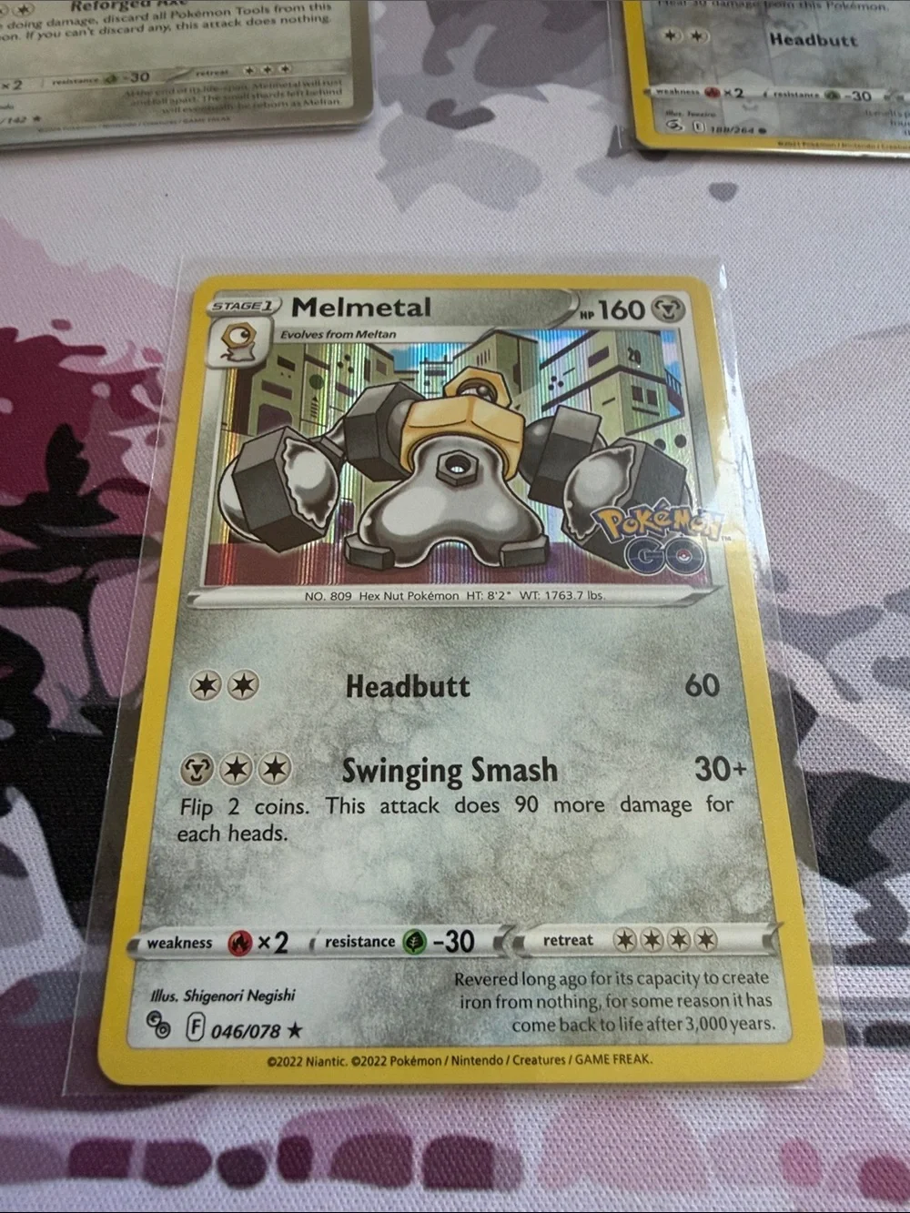 ⚙️ Meltan & Melmetal Evolution Pokémon Card Lot | 5 Holo & Reverse Holo Cards ✨5